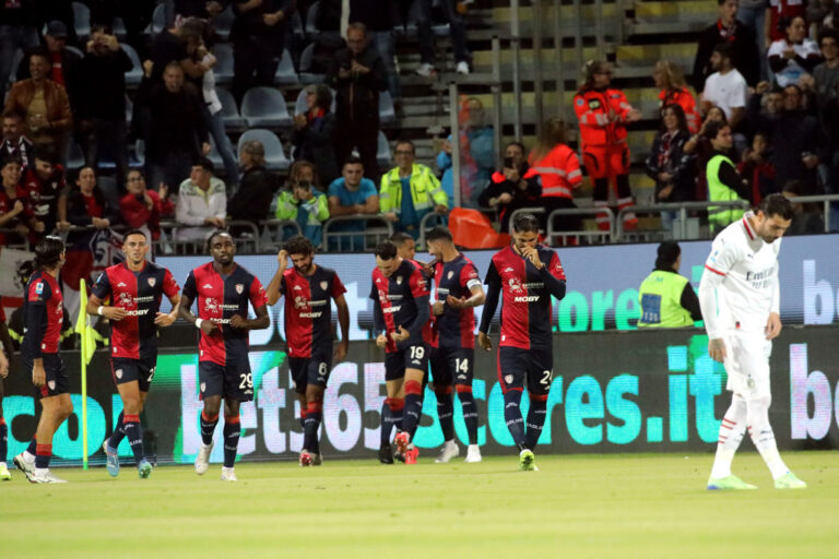Cagliari v AC Milan - Serie A